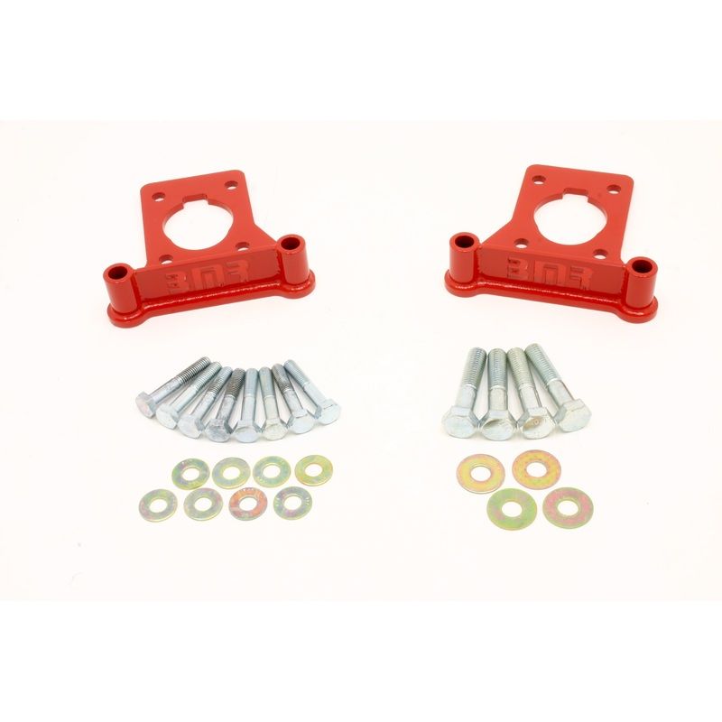 Front C5 Brake Conversion Caliper Bracket 93-02 Chevy Camaro, Pontiac Firebird Red