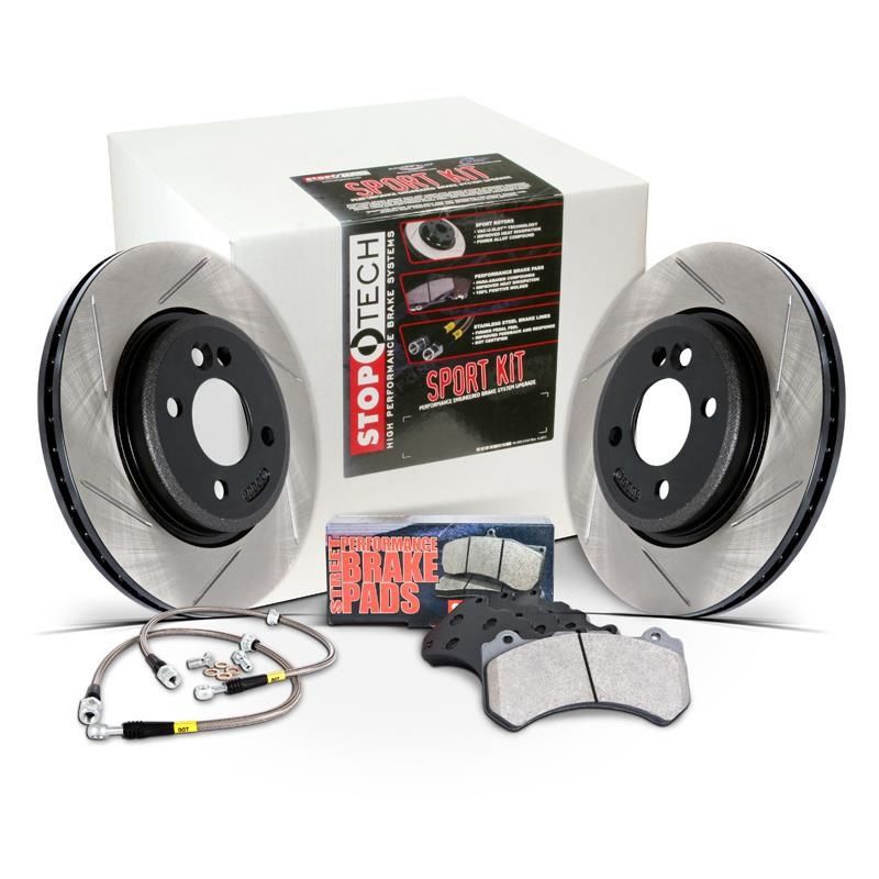 Sport Axle Pack, Drilled & Slotted, Rear