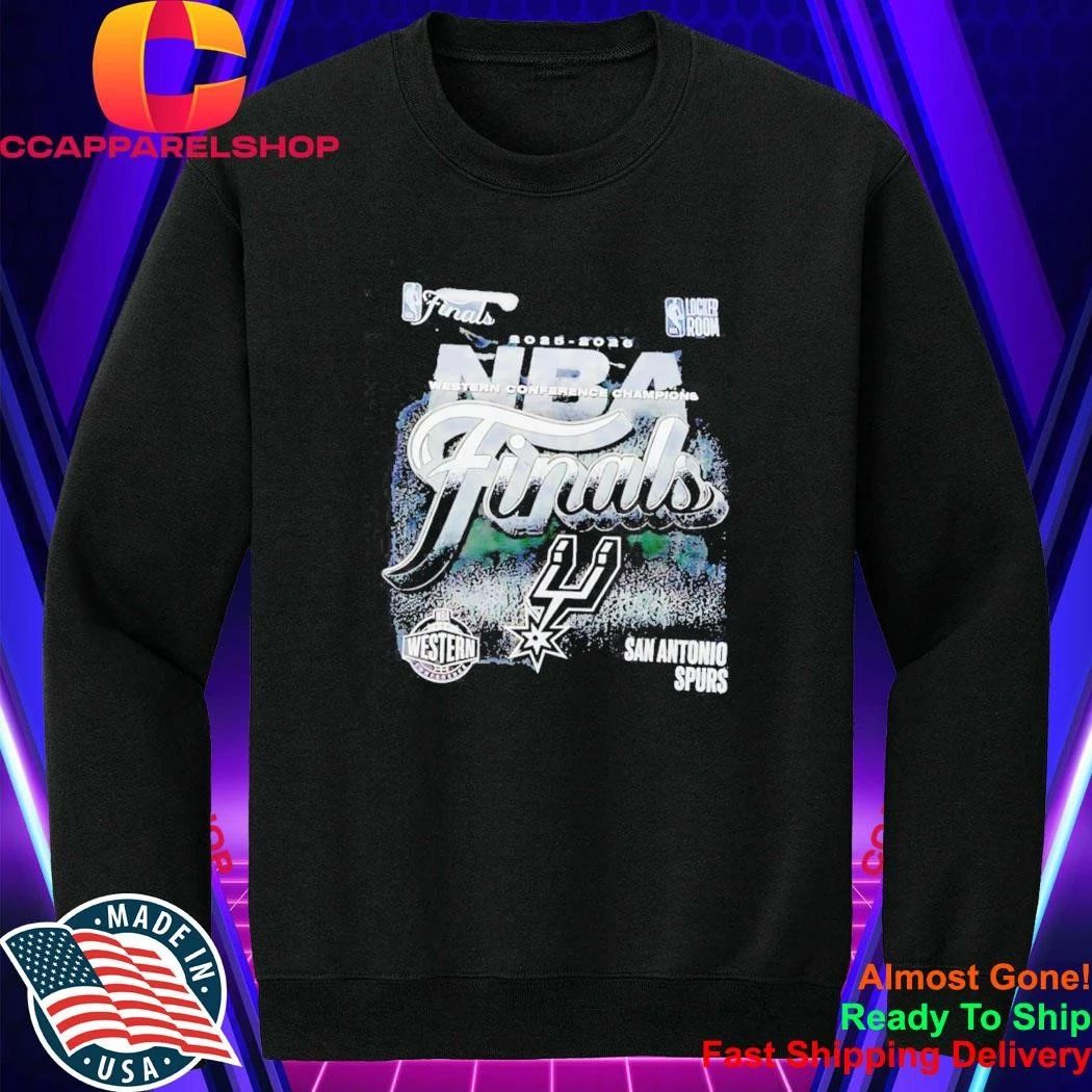 San Antonio Spurs NBA Western Conference Champions Finals 2025 2026 Locker Room Shirt