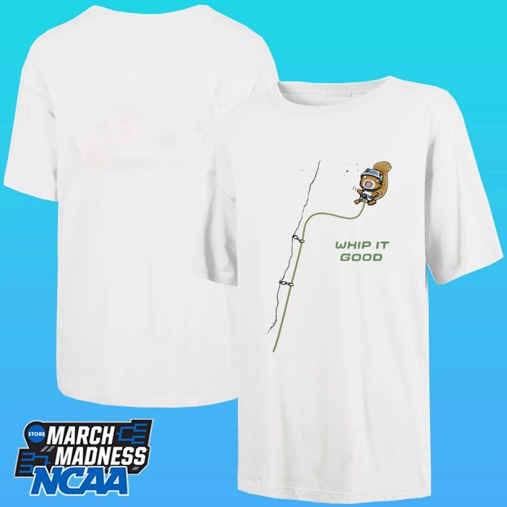Whip It Good Rock Climbing Squirrel Shirt
