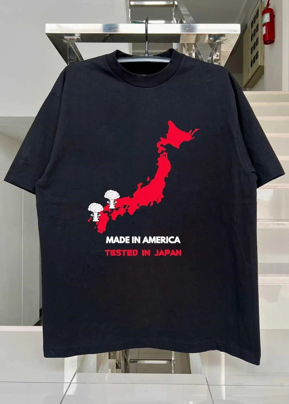 Made in America tested in Japan shirt