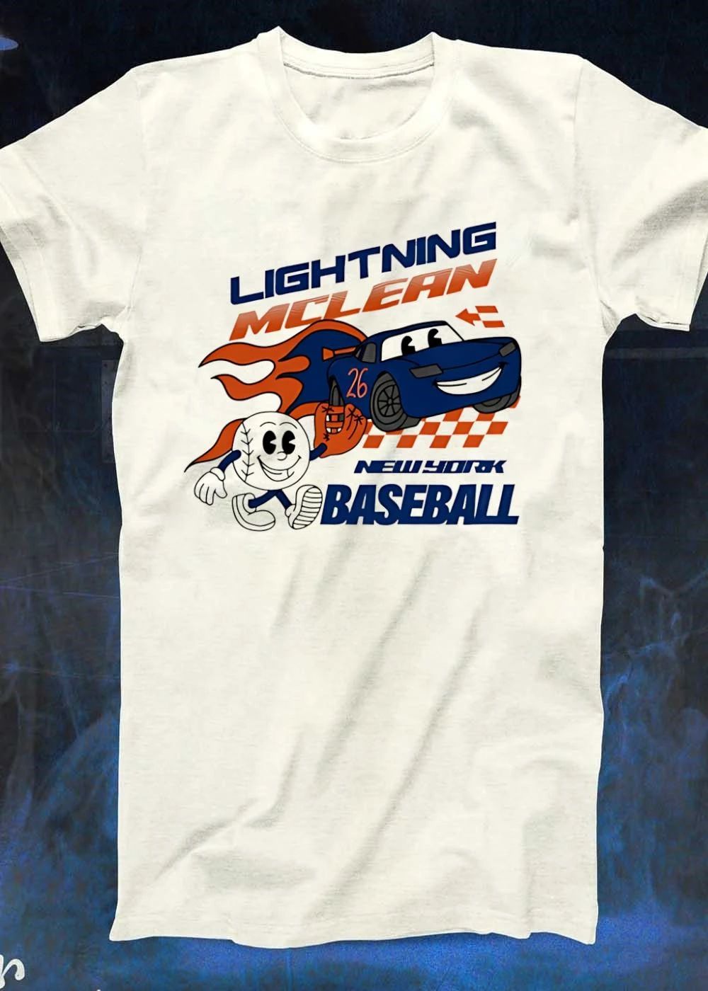 Jeff McNeil New York Mets MLB Lightning McLean New York Baseball Players shirt