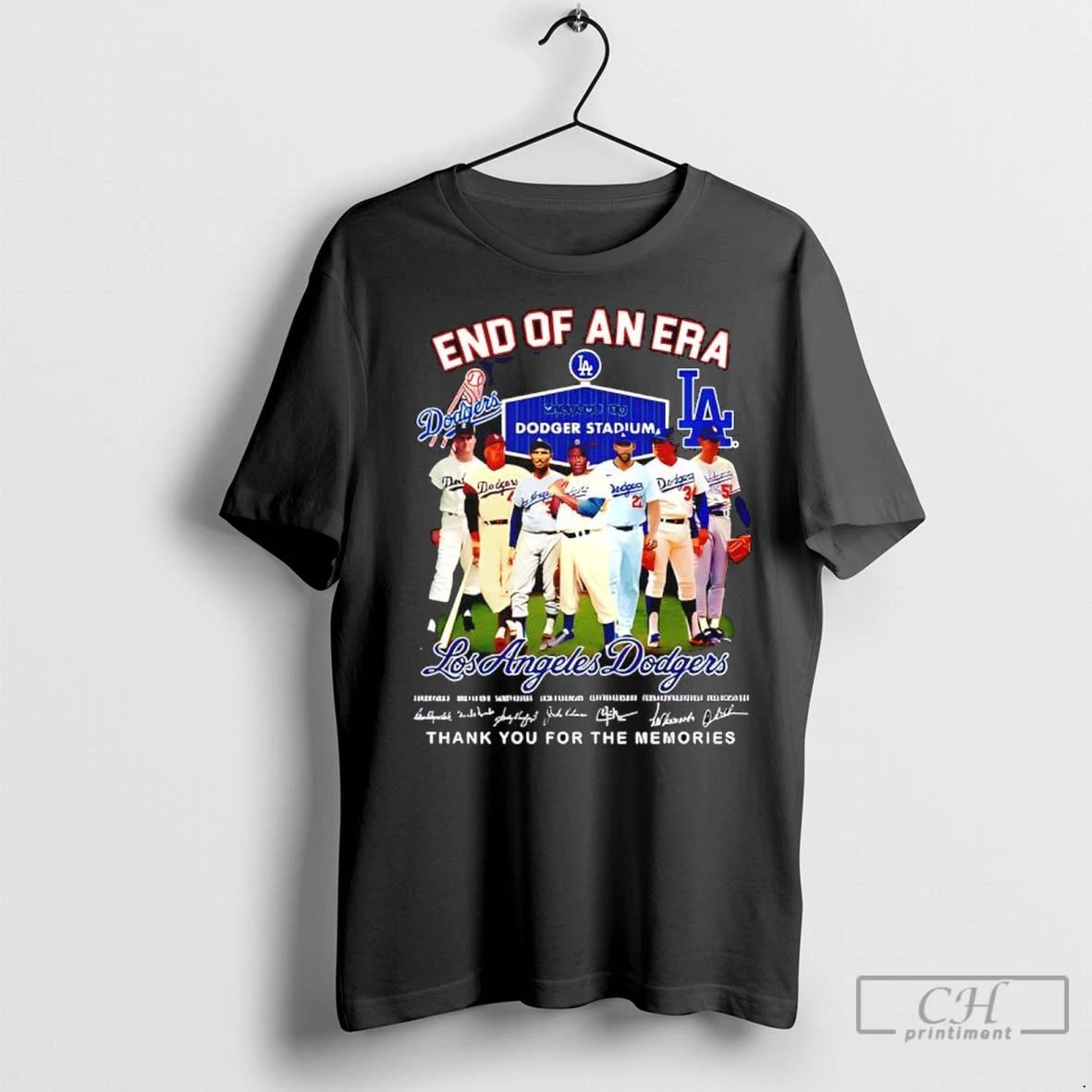 Premium End Of An Era Los Angeles Dodgers At Dodger Stadium Signatures Players Thank You