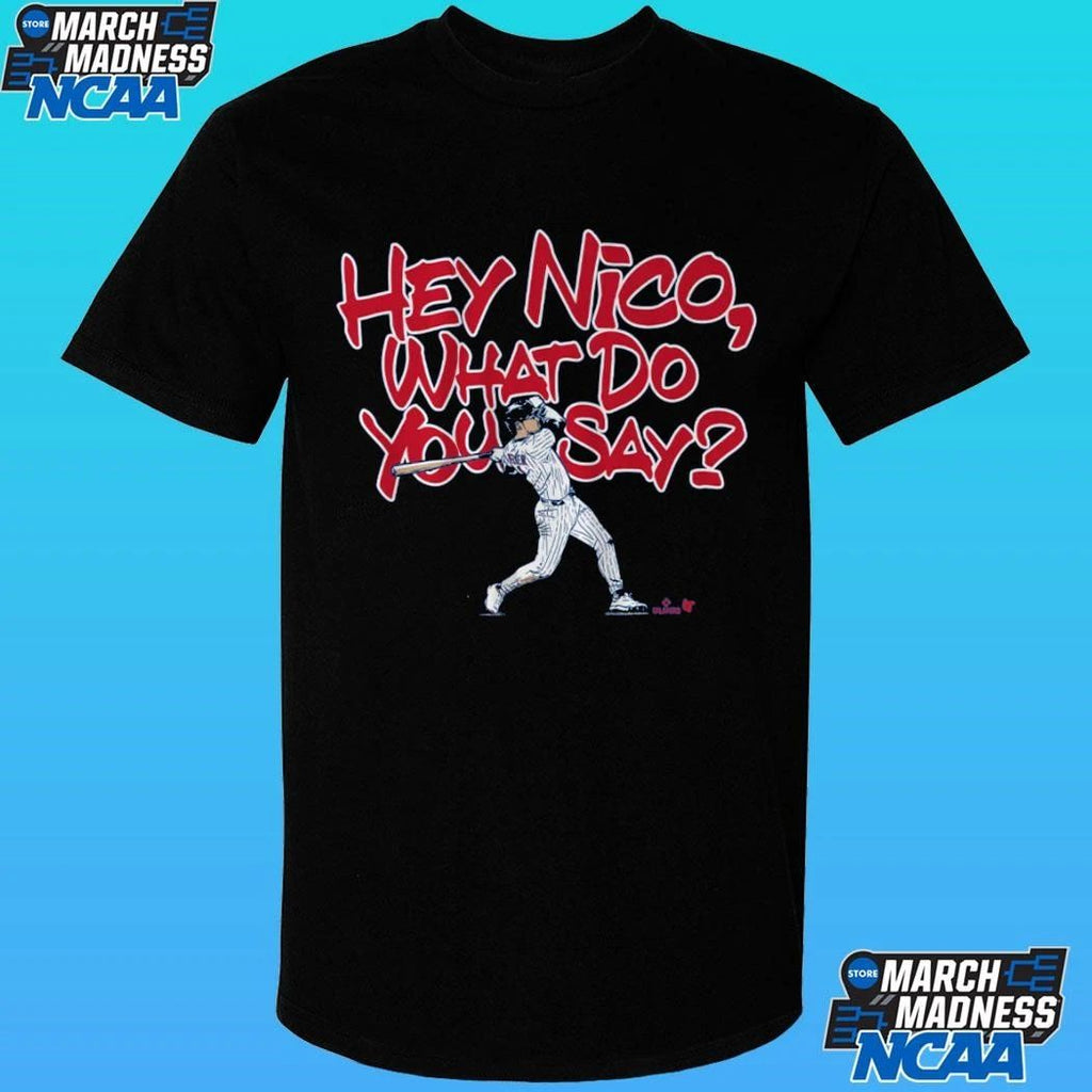 Nico Hoerner What Do You Say Shirt