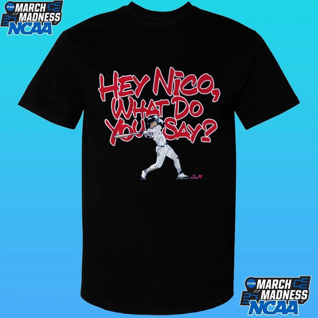 Nico Hoerner What Do You Say Shirt