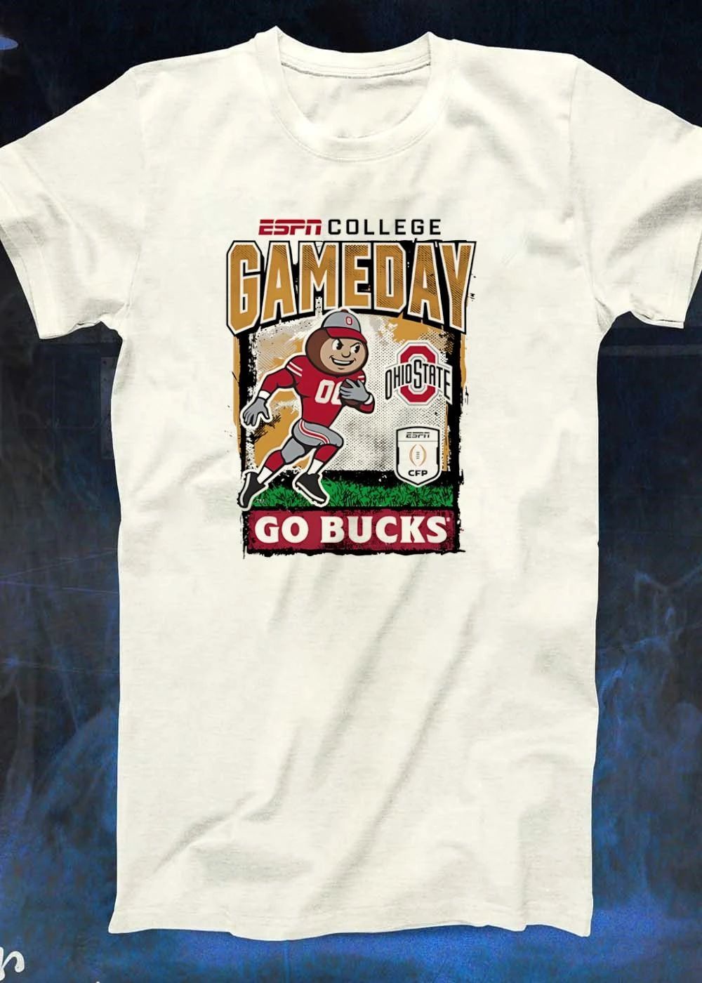 ESPN College Gameday Ohio State Brutus Buckeye Football T-Shirt