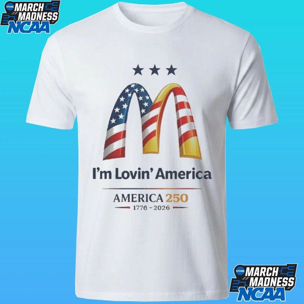 I’m Lovin America Usa 250th Birthday Patriotic T-shirt
