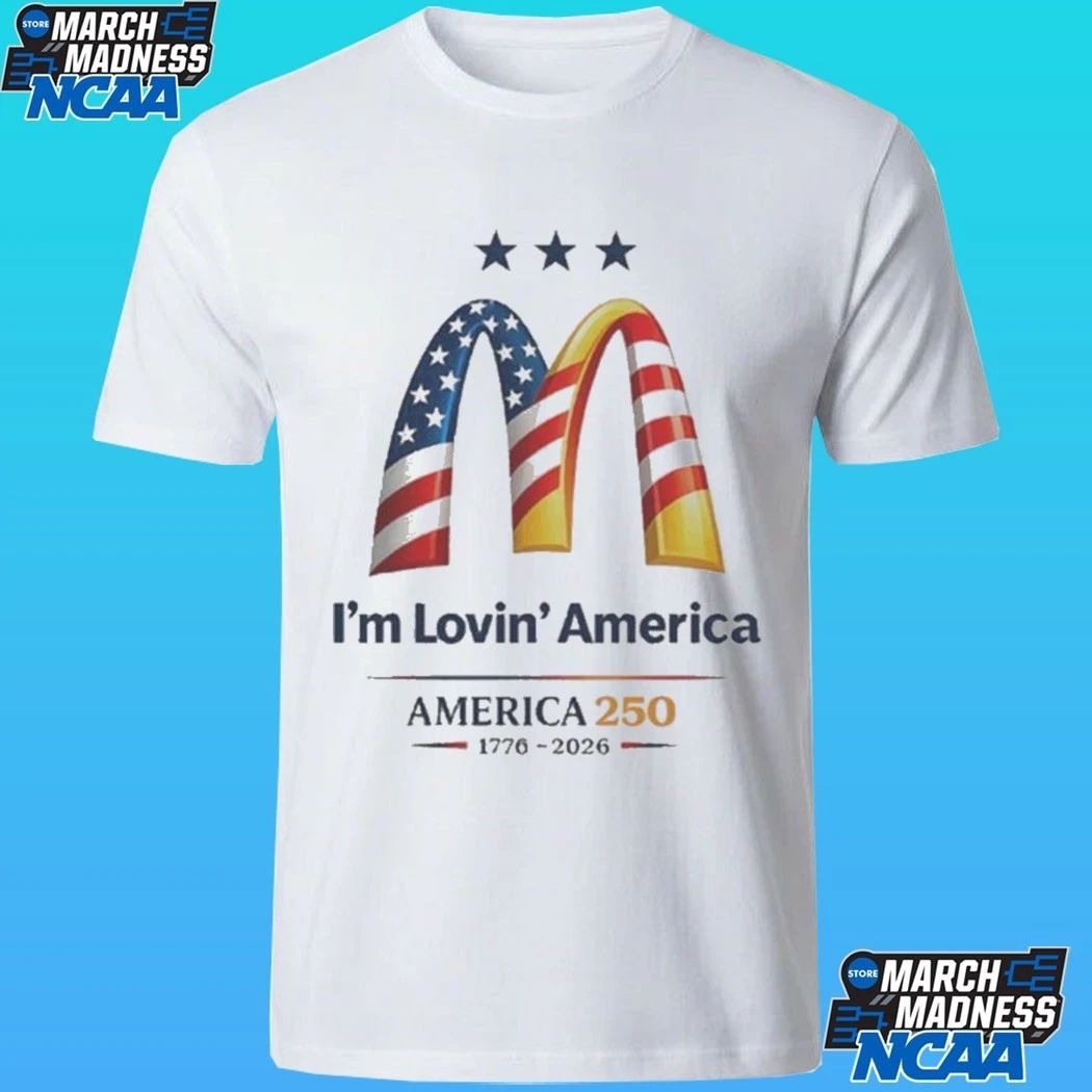 I’m Lovin America Usa 250th Birthday Patriotic T-shirt