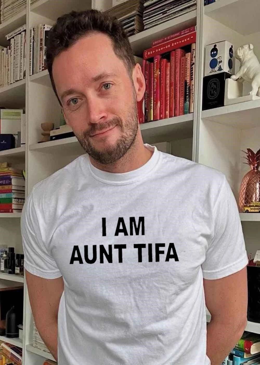 I Am Aunt Tifa text shirt