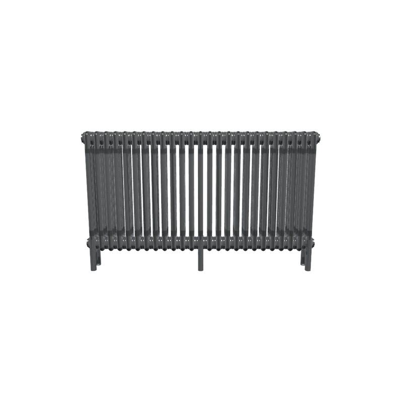 Bircham – Raw Metal Column Radiator H600mm x W1151mm 3 Column