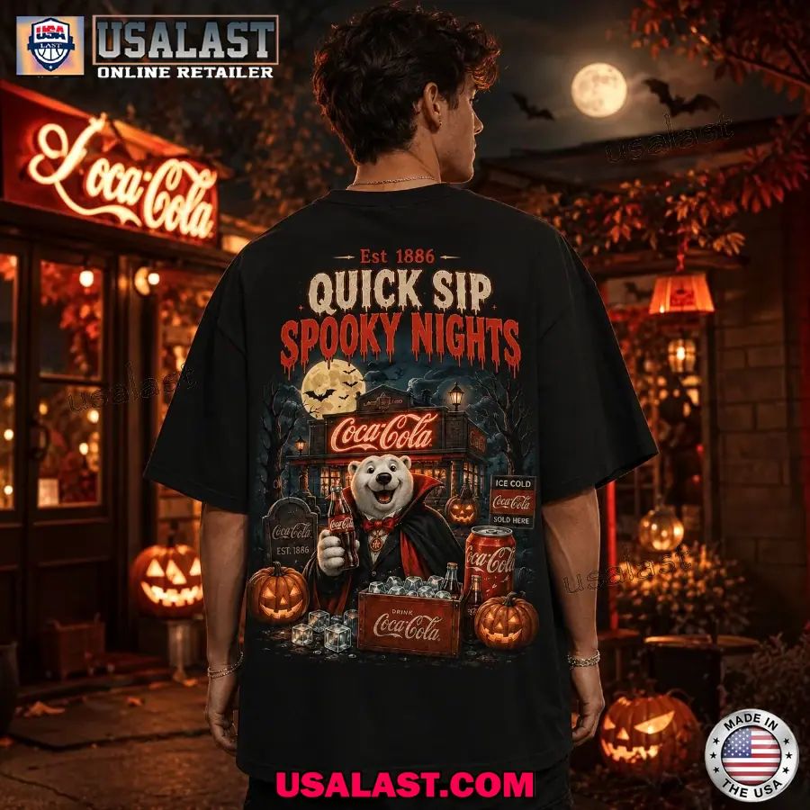Coca Cola Quick Sip Spooky Night Halloween 2026 T-Shirt
