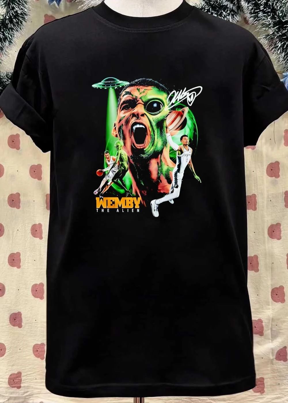 Wemby The Alien San Antonio Spurs NBA Shirt