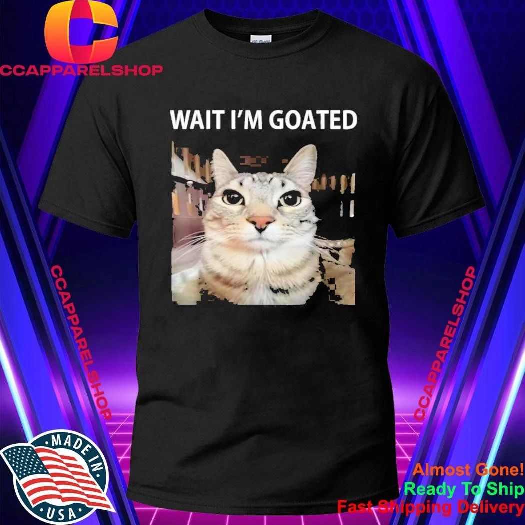 Eric Hartman Wait I’m Goated Cat Shirt