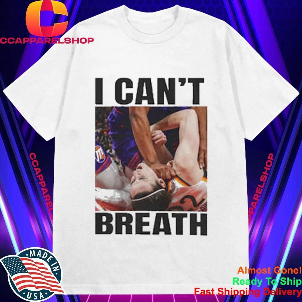 I Can’t Breathe Caitlin Clark Shirt