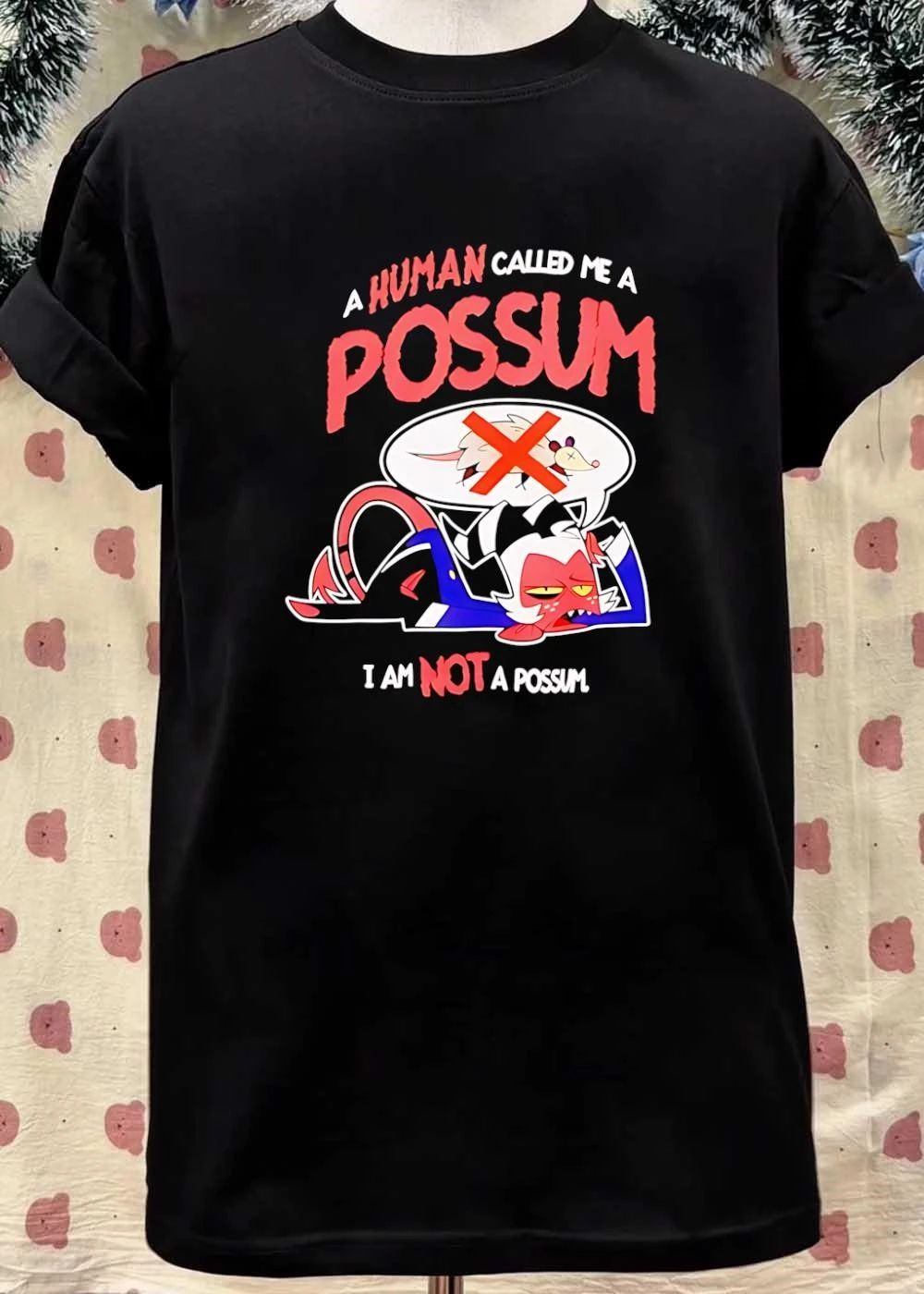 Helluva Boss Moxxie Not A Possum Hazbin Hotel shirt
