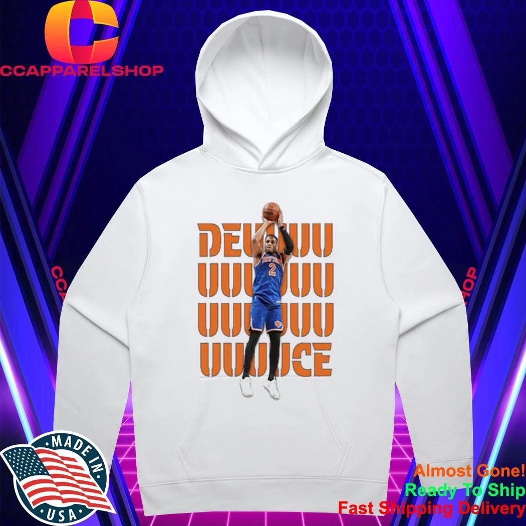 Deuce McBride Knicks Deuce Deuce Running Miles Shirt