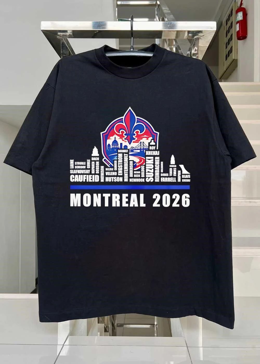 Caufield Suzuki Slafkovsky Montreal Canadiens 2026 NHL Laine Struble Demidov Guhle shirt