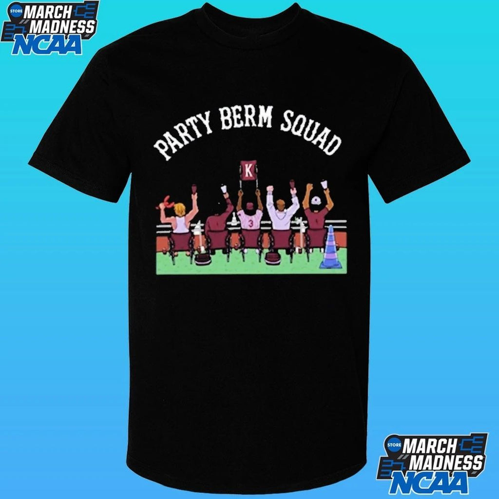 Party Berm Squad Mississippi State Bulldogs Baseball Shirt