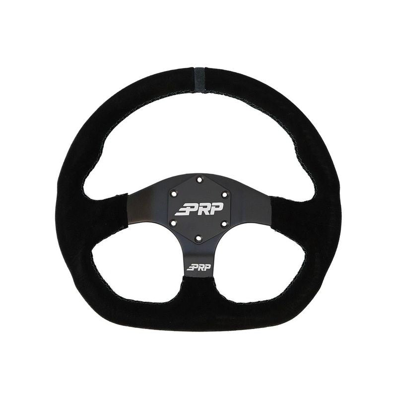 Comp-R Suede Steering Wheel Universal Fit Blue