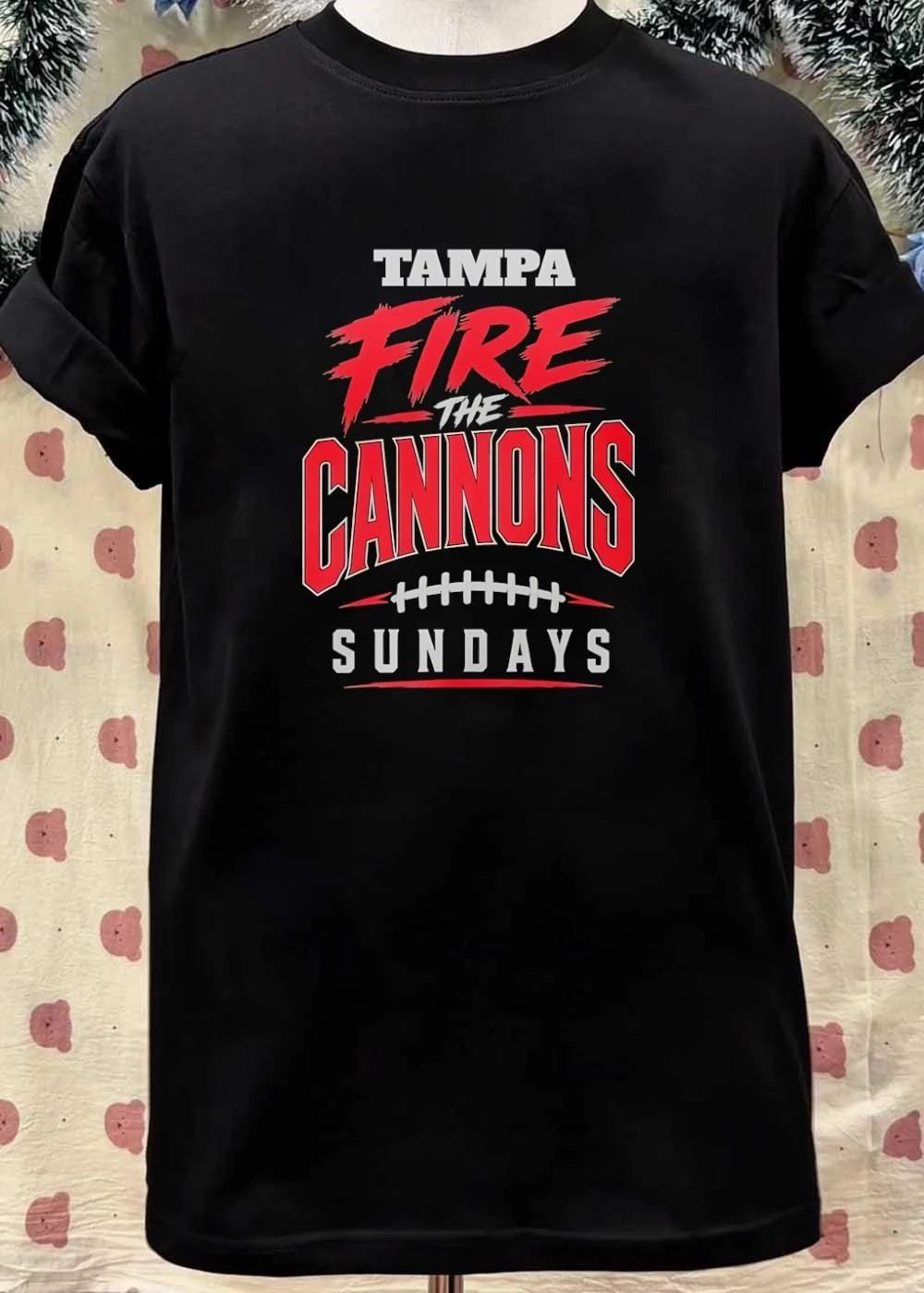 Tampa Fire the Cannons Sundays Tampa Bay Buccaneers Shirt