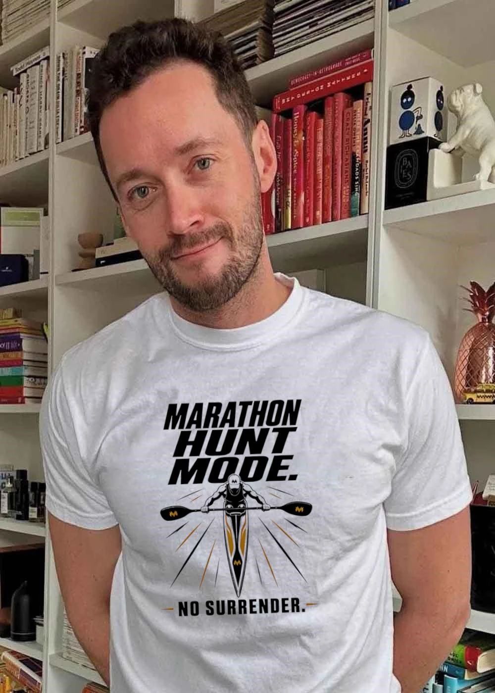 Marathon Hunt Mode Kayaker No Surrender 2026 Race Paddling Shirt