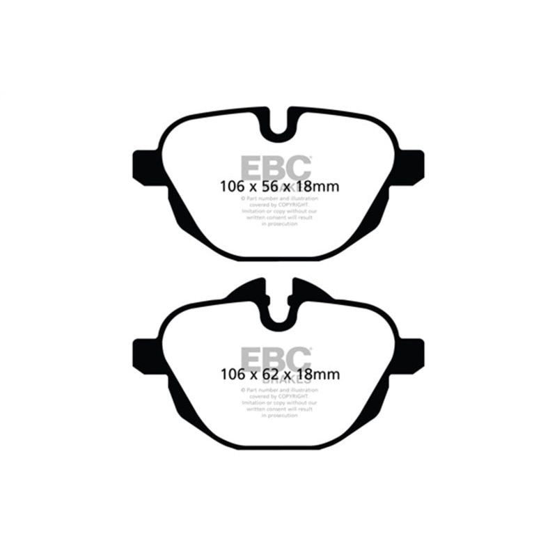 EBC – Rear Greenstuff Pad PN DP22047