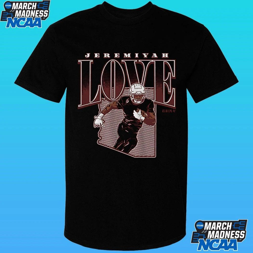 Alabama Crimson Jeremiyah Love State Star Remix Shirt