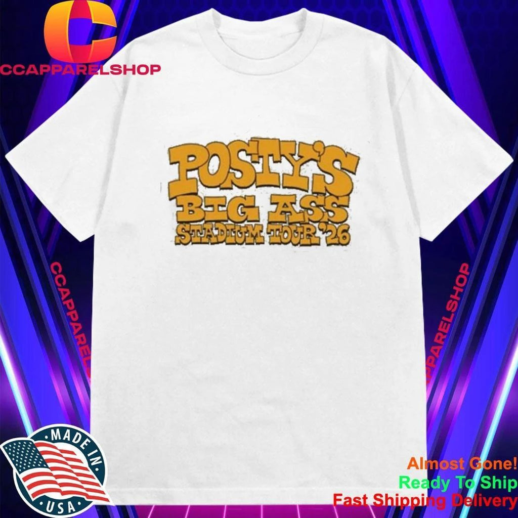 Post Malone Big Ass Stadium Tour Tire Shirt