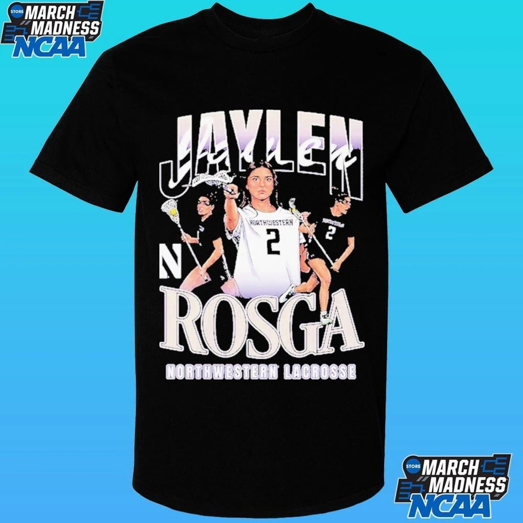 Jaylen Rosga Northwestern Wildcats Women’s Lacrosse Shirt