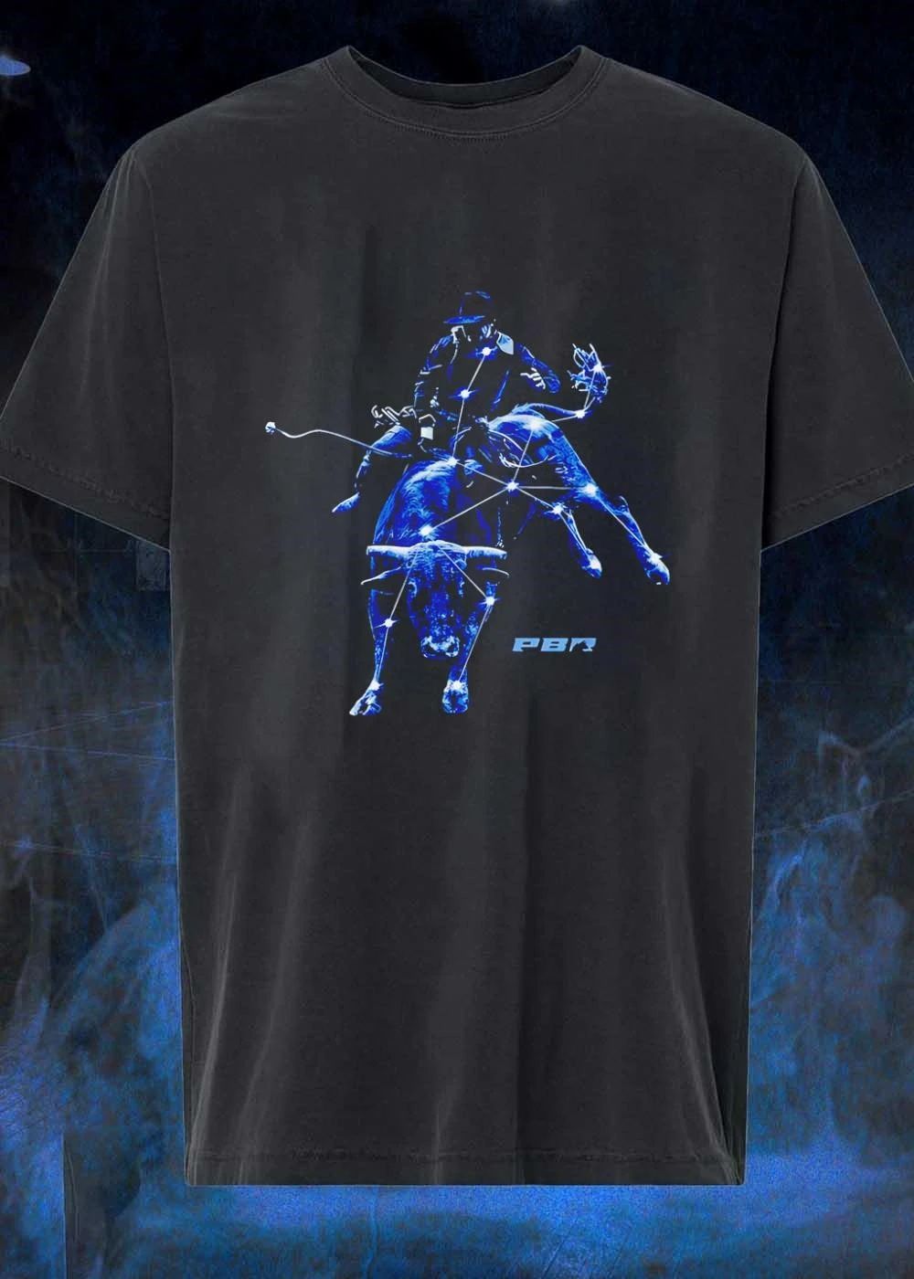 PBR Cowboy Riding Bucking Bull PBR T-Shirt