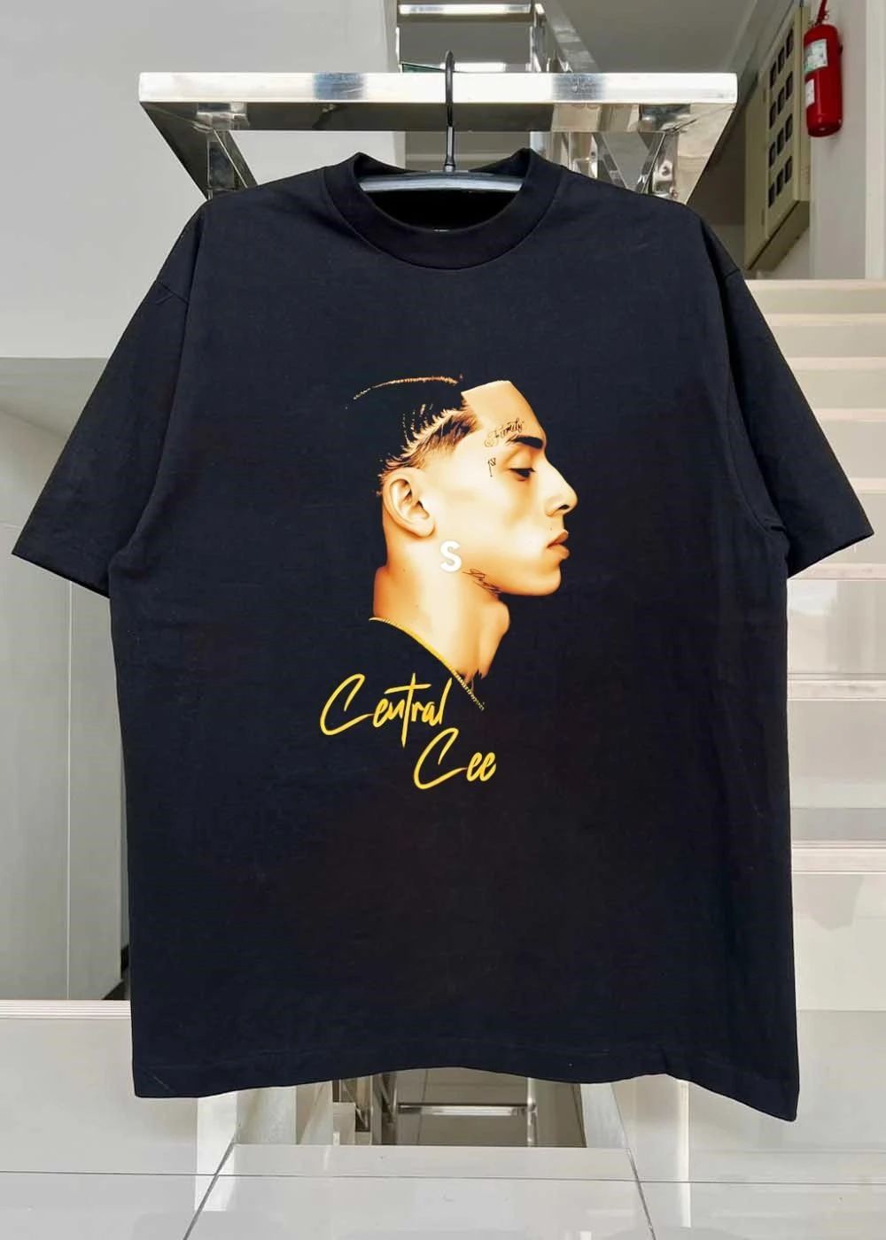 Central Cee Family 1st Profile Portrait Men’s T-Shirt