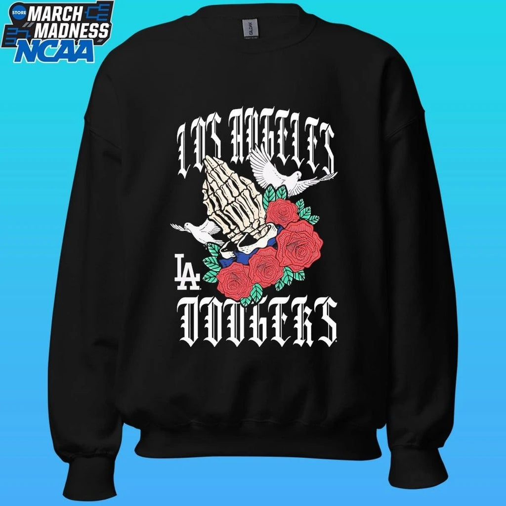 Los Angeles Dodgers Gothic Bloom Shirt