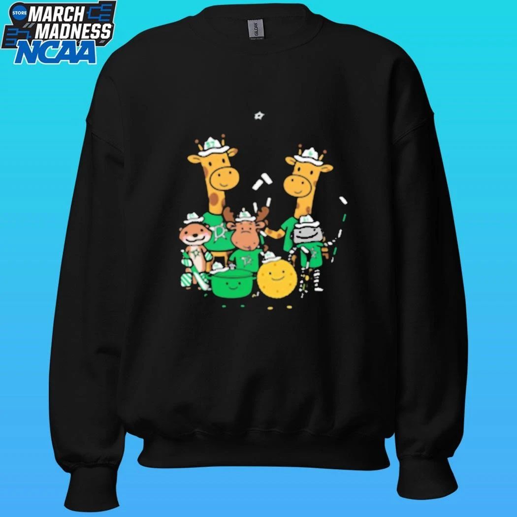 Dallas Stars Cartoon Group Illustration Shirt