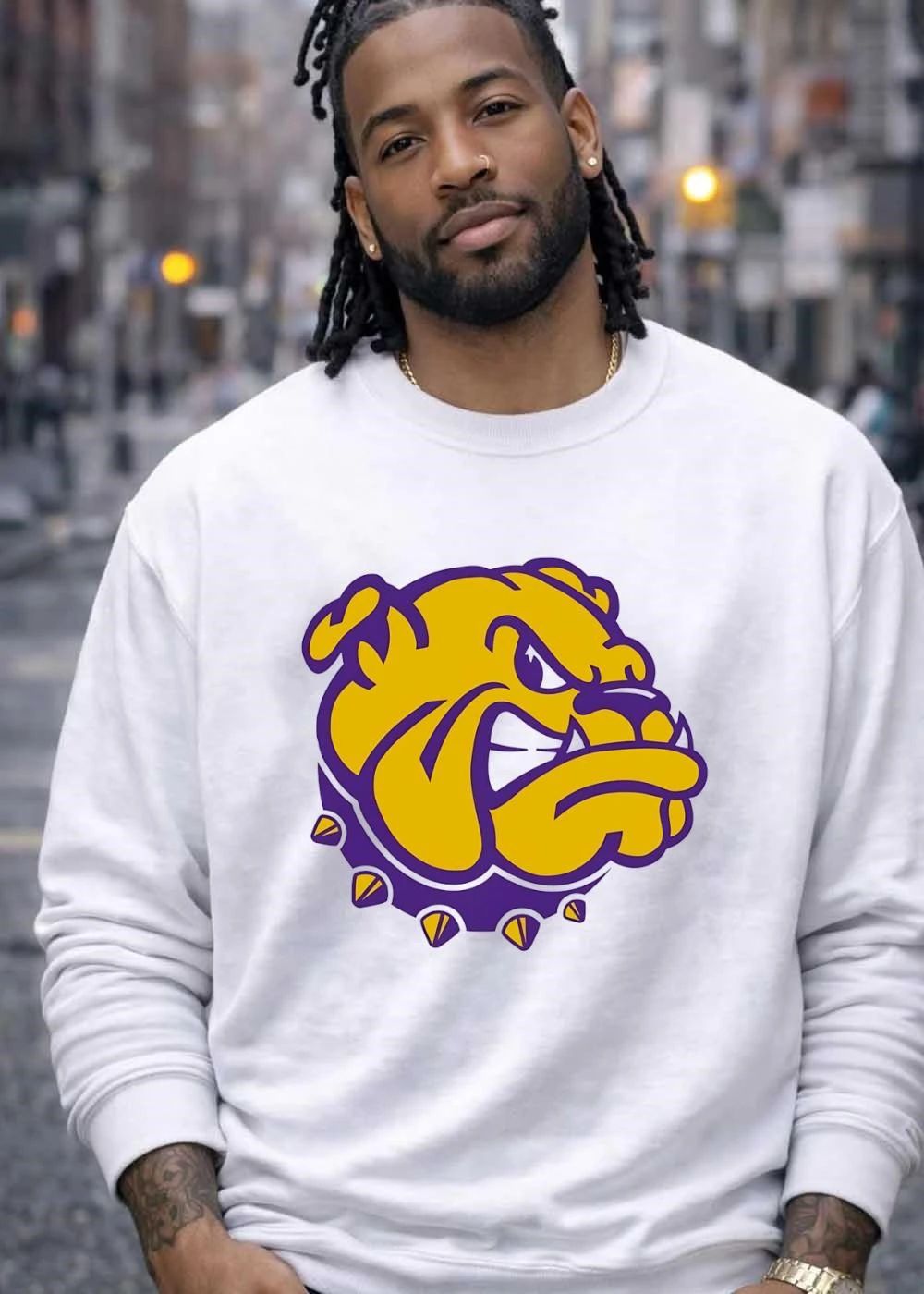 Bulldog Apparel Fierce Mascot Head Athletics Sports Team shirt