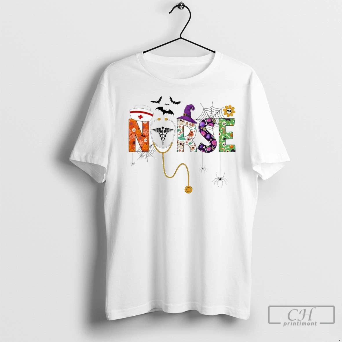 Premium Halloween Nurse Life Funny Nursing Stethoscope Spooky Nurse