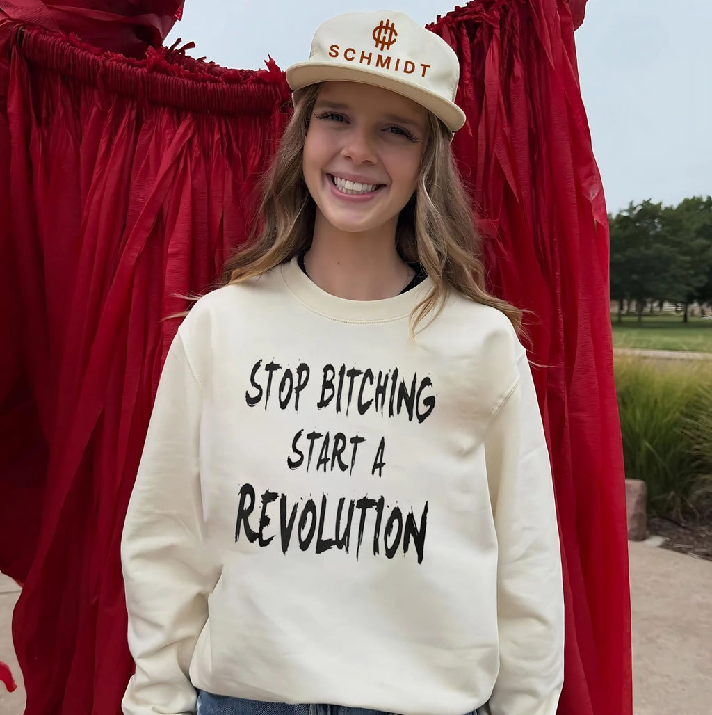 Stop Bitching Start A Revolution Shirt