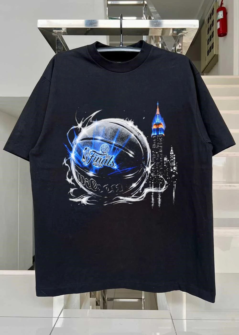 NBA Finals Basketball New York City Skyline Men’s shirt