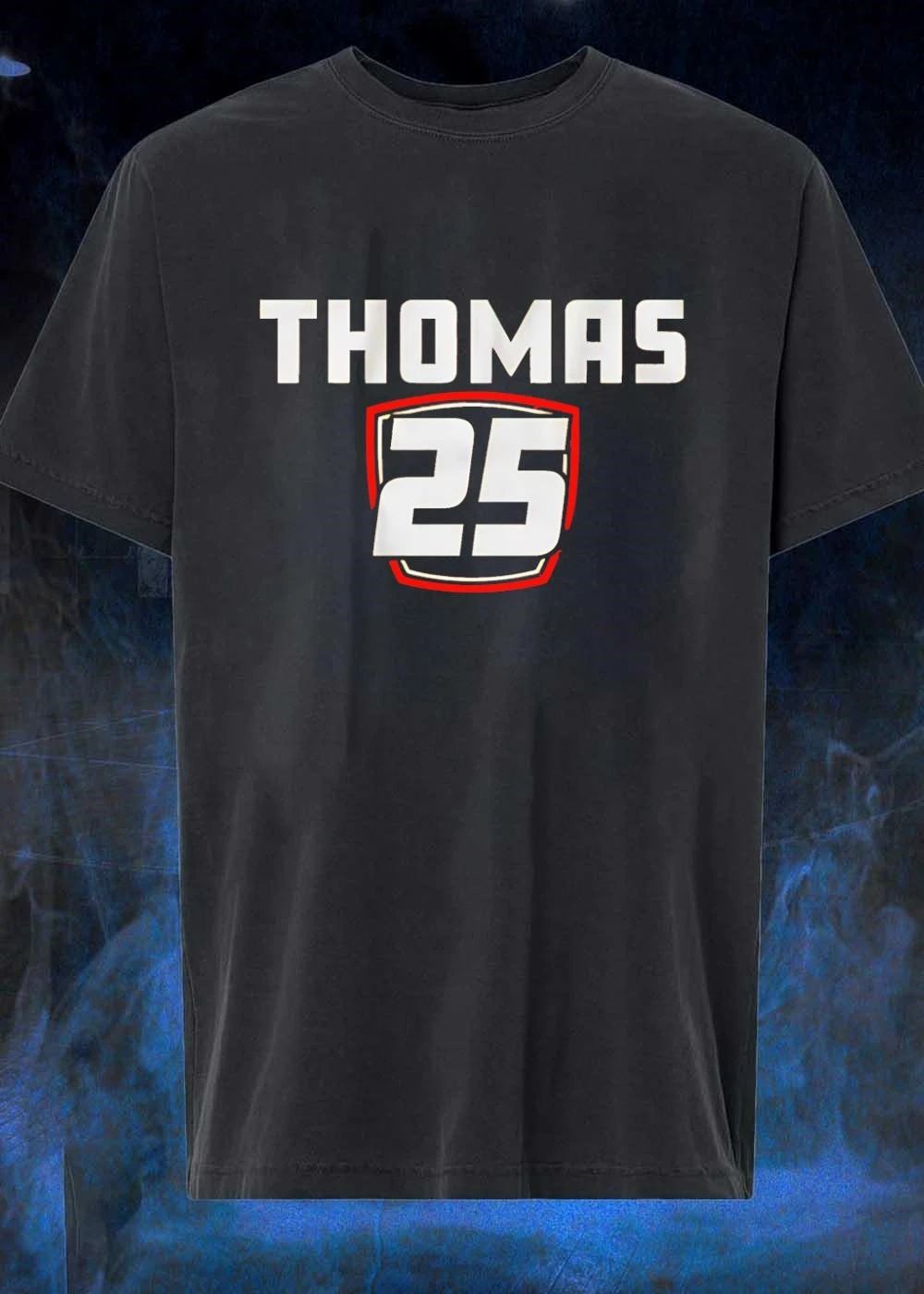 Thomas 25 Logo Print Orange Team T-Shirt