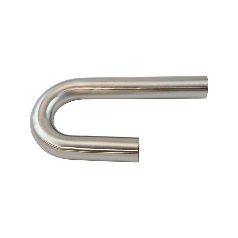 Aeroflow 180 Degree Mandrel J Bend 2-1/2″ O.D, .065″ Wall, 6/12″ Leg AF9506-2500 AF9506-2500