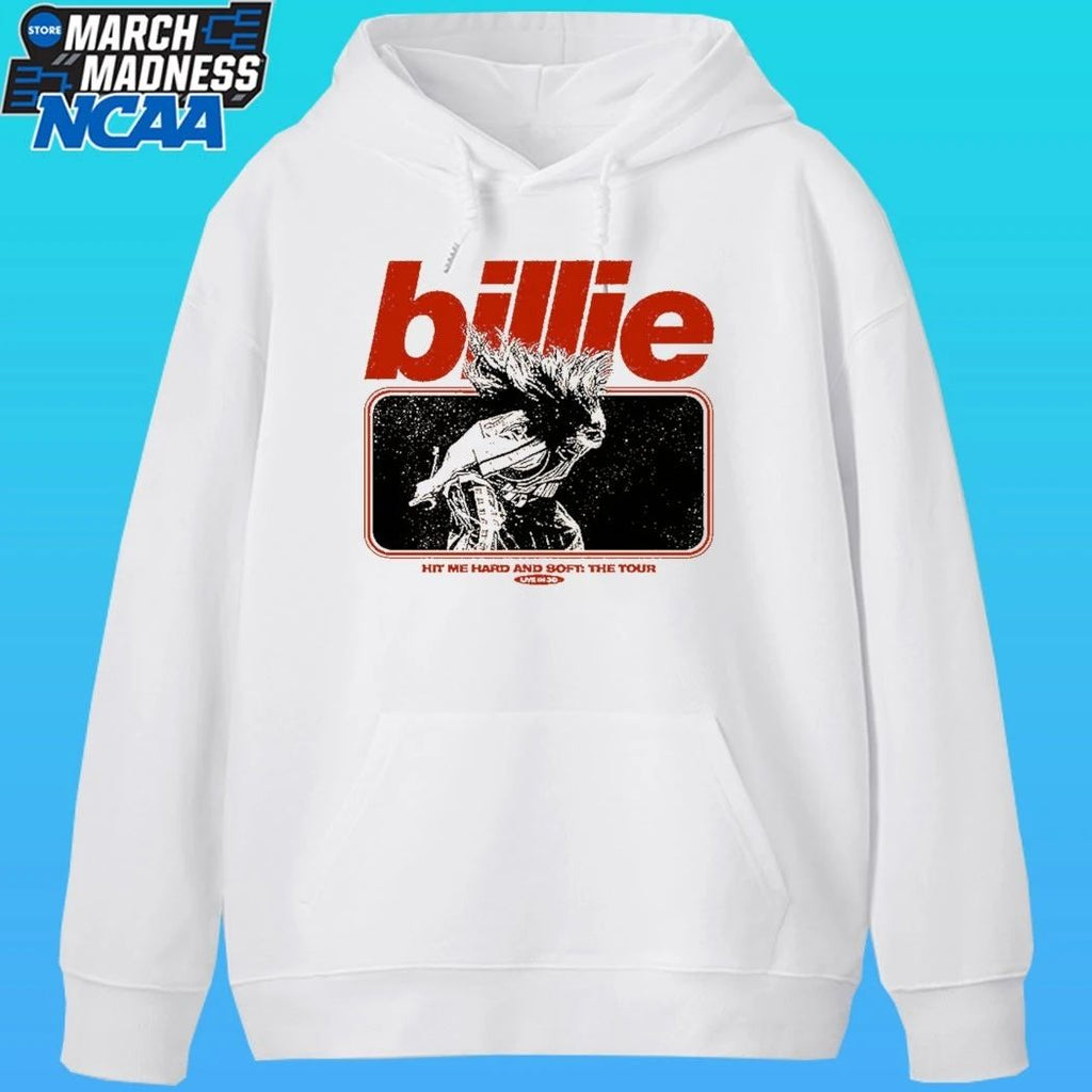 Billie Eilish Live In 3d Hair Whip Mustard Shirt