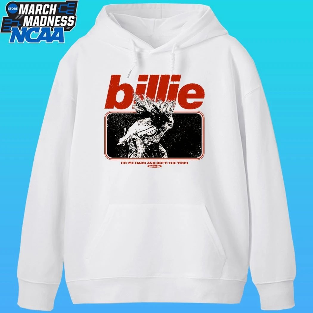 Billie Eilish Live In 3d Hair Whip Mustard Shirt