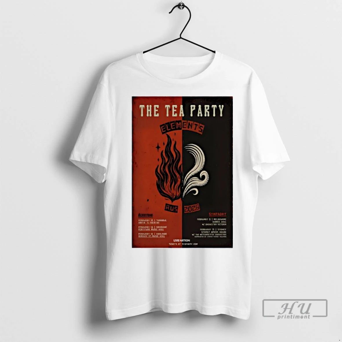 Officials The Tea Party 2026 Tour T Shirt