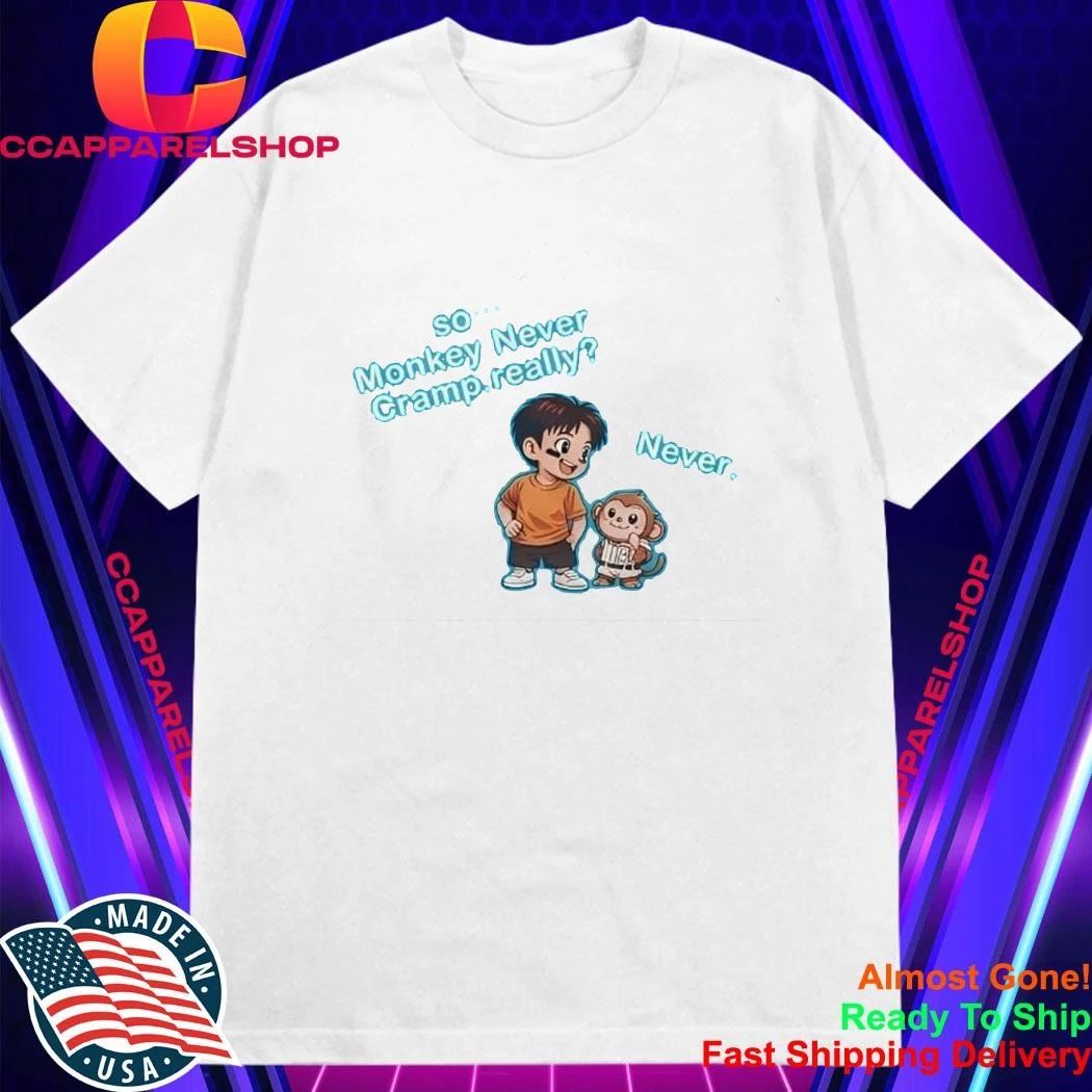 Munenori Kawasaki So Monkey Never Cramp Really Shirt