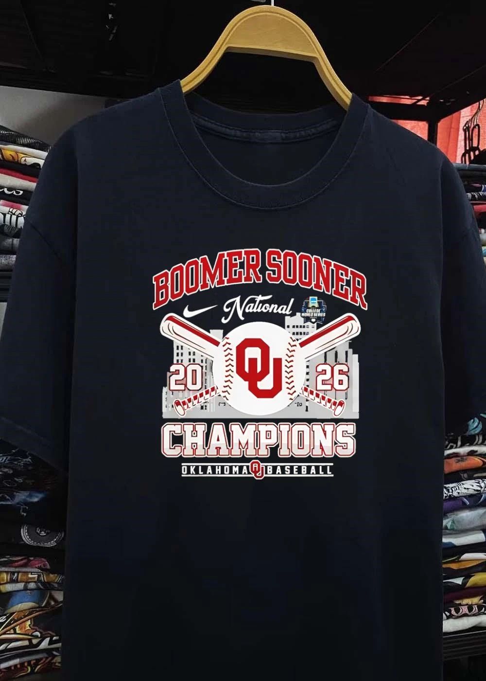 Boomer Sooner National 2026 Champions Oklahoma Baseball shirt