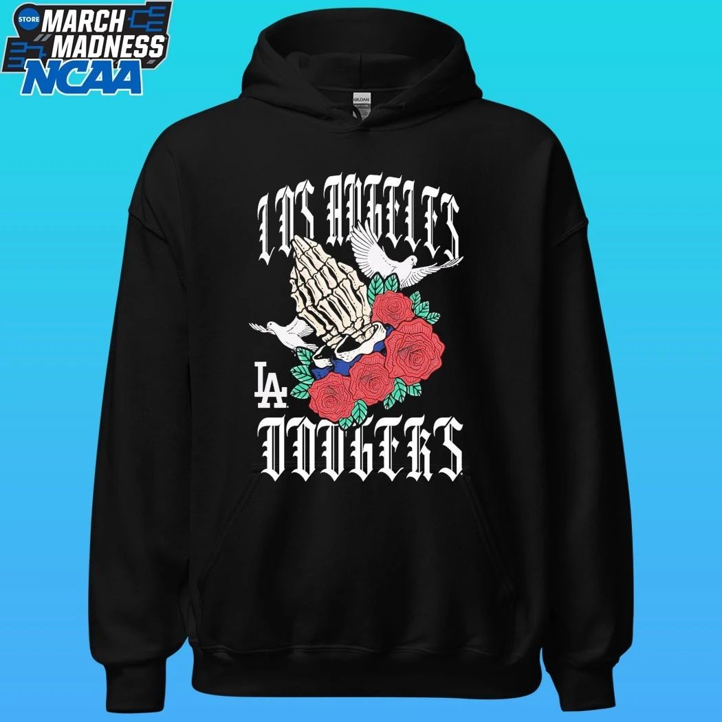 Los Angeles Dodgers Gothic Bloom Shirt