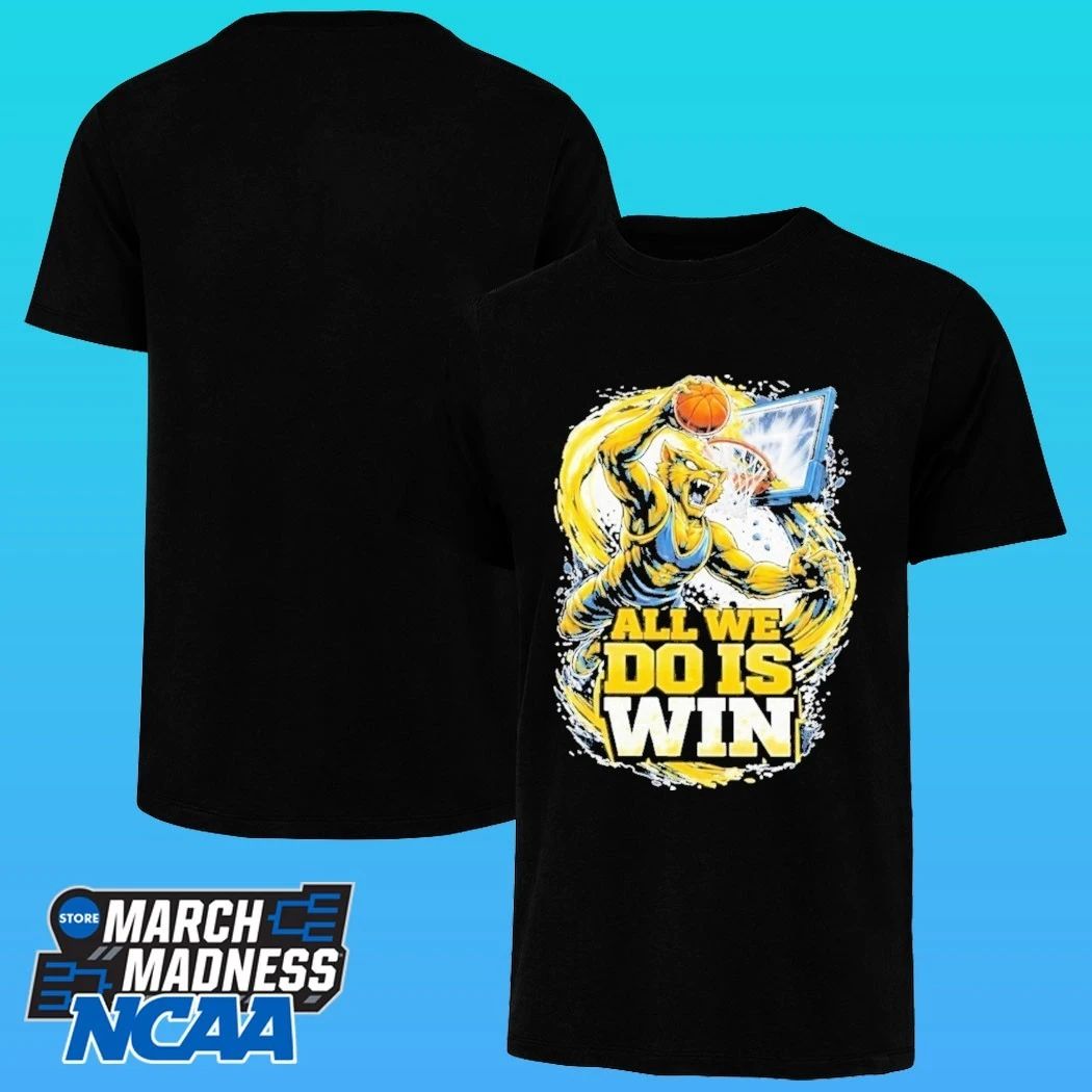 Michigan Wolverines Basketball All We Do Is Win Mascot Michigan Shirt
