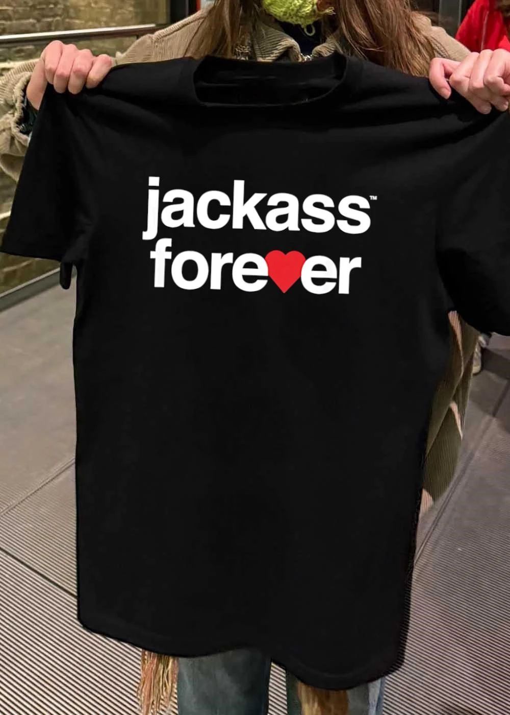 Jackass Forever Logo Black T-Shirt