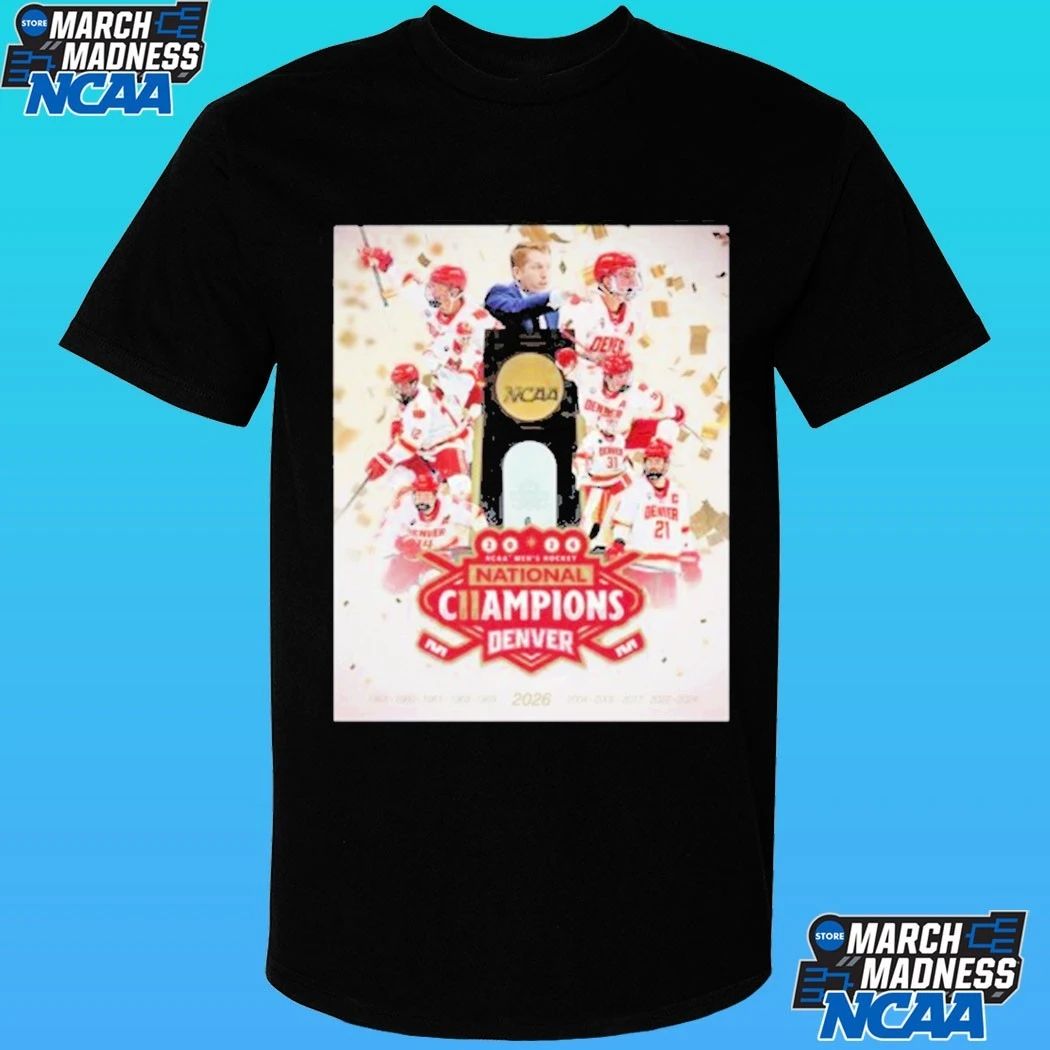Denver Pioneers 2026 NCAA Men’s Hockey National Champions 11-time Shirt