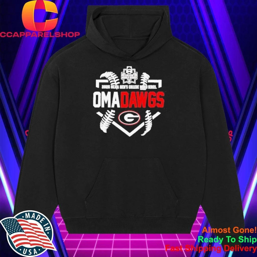 Georgia Bulldogs Baseball NCAA Men’s College World Series 2026 Omadawgs Shirt