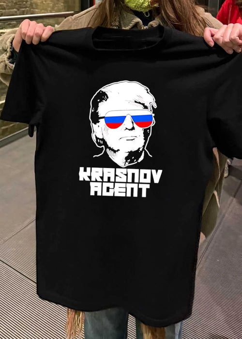 Agent Krasnov Donald Trump shirt